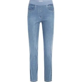RAPHAELA by BRAX Pamina Fun Jeans, Slim-Fit, Schlupf-Design, für Damen, 28 BLEACHED, 46