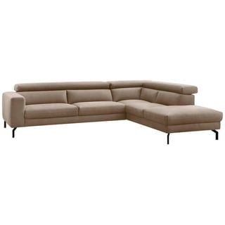 MID.YOU Ecksofa, Beige, & 305x233 cm,