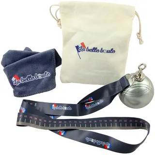 La belle boule® | Magnetisches Petanque-Kugelheber-Set mit Mikrofasertuch - Zubehör für Hobbyspieler und Wettkampf - Ultra-starker Neodym-Magnet für Innen- und Außeneinsatz