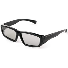 PRECORN 3D Brille Universale Passive 3D Brille schwarz kompatibel mit Cinema 3D LG Philips Panasonic UVM.