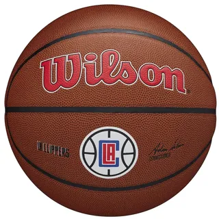 Wilson Basketball TEAM ALLIANCE, LOS ANGELES CLIPPERS, Indoor/Outdoor, Mischleder, Größe: 7