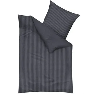 KAEPPEL Eternity Combo Mako-Satin zinn 135 x 200 cm + 80 x 80 cm