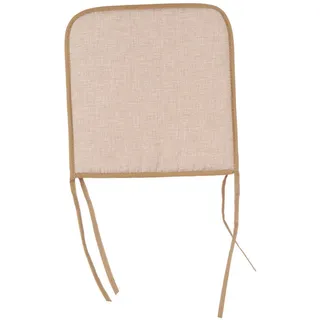 Giftdecor Stuhlkissen mit Schleifen 38/38 cm , Kunststoff , Heimtextilien, Wohntextilien, Sitzkissen