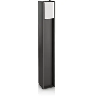 Philips Wegeleuchte Aluminium 80,2 cm inkl. E27-Fassung anthrazit