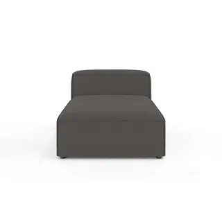 OTTO home Chaiselongue XL HAILY 100 x 160 x 72 cm Dunkelgrau
