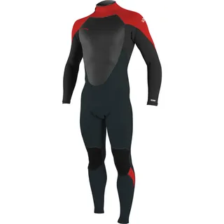 O'Neill O ́neill Wetsuits Epic 4/3 Youth Langarm-neoprenanzug Mit Reißverschluss Am Rücken - Graph / Smoke / Red / Red - 10 Jahre