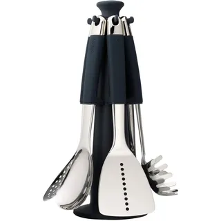 Joseph Joseph Küchenutensilien 6-teiliges Set mit drehbarem Ständer