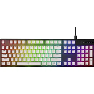 Kingston HyperX Pudding Keycaps Tastensatz PBT Weiß Englisch US Layout Gaming Zubehör - Weiß