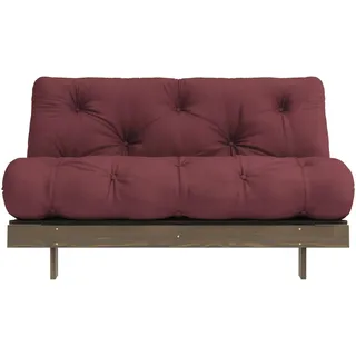 Karup Roots Sofa Bed Baumwolle 2-Sitzer Bordeaux