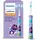Sonicare For Kids HX6322/12 lila + Aufsteckbürsten 2 St.