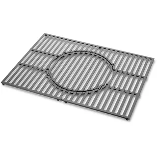 Weber Grillroste für Spirit 400 Serie (ab 2025), sowie 300 Serie (vor 2025) / aus Gusseisen, Gourmet BBQ System, für optimale Hitze und Grillstreifen – Schwarz (8847)