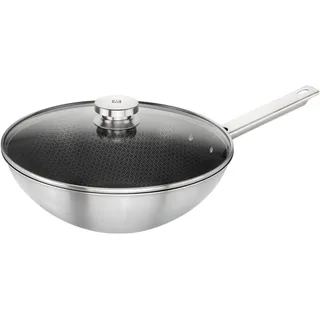 Zwilling Joy Plus Wok 30 cm, 18/10 Edelstahl