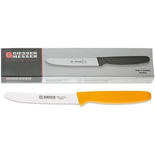 Giesser Universalmesser-Set 11 cm 6-tlg. gelb gestanzt