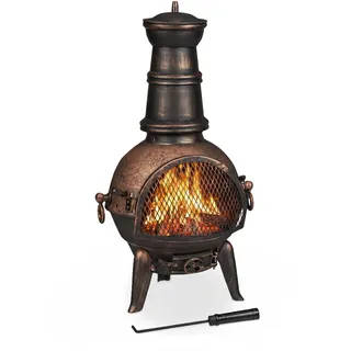 Relaxdays 10033796 Kamin