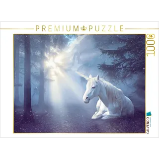 Calvendo Puzzle Mein Einhorn 1000 Teile Puzzle quer | Lege-Größe cm Foto-Puzzle für glückliche Stunden