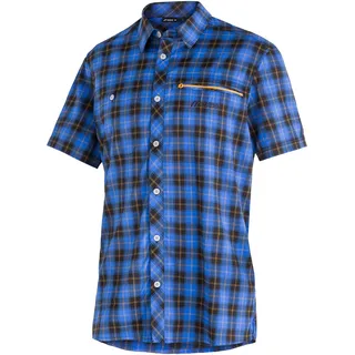 Maier Sports Outdoorhemd »Kasen S/S M« kurzarm Herrenhemd, atmungsaktives Wanderhemd, Karohemd