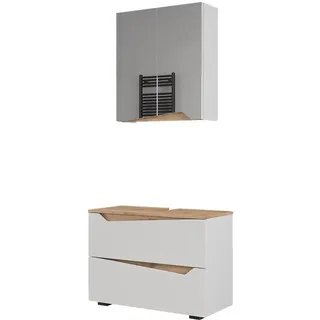 Vicco Marelle 2-tlg. Weiß/Eiche