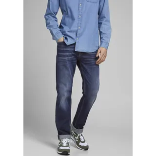 JACK & JONES Regular-fit-Jeans JJICLARK JJORIGINAL JJ 678 NOOS«, blau