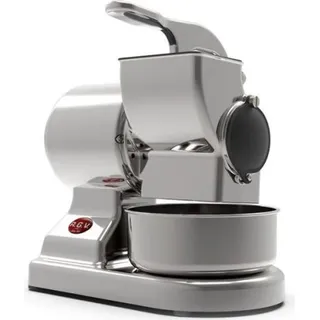 RGV Robusta - Elektro Tisch-Reibe Silver - aus Aluminium - 450W Edelstahl Silber