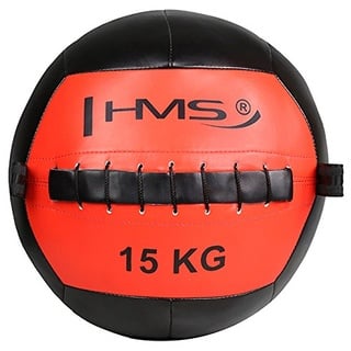 hms fitness HMS Unisex Gymnastikball 17-41-030, Rot/Schwarz, One Size, 5907695518320