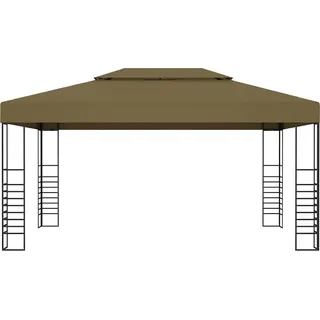 vidaXL Pavillon 3x4 m Taupe 180 g/m2 - Taupe