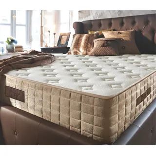 Yatas Bedding »Majestät Luxus, Matratze 90x200, 140x200 cm & weitere Größen« 30 cm hoch 207 Federn 1 Stk. tlg. H3, wendbar, ergonomisch, atmungsaktiv,