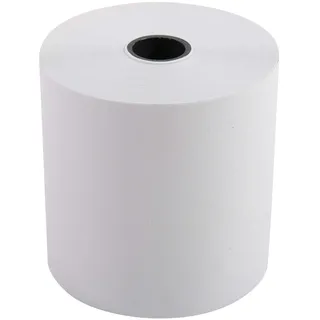 Exacompta 40651E 10er Pack Kassenrollen, 1-lagig Offset(holzfrei) standard, Breite: 57mm, Länge 30m DurchmesserKern 12mm, 60g/m2 extra-weiß für Kassen, Tischrechner und Rechenmaschinen