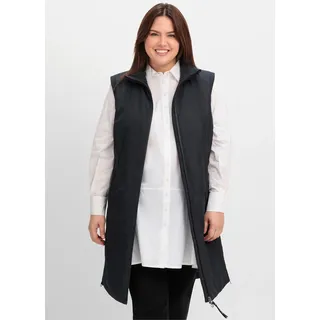 sheego Longweste, blau