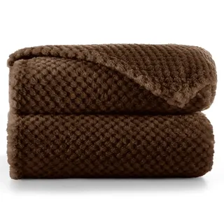 DecoKing Kuscheldecke 220 x 240 cm Braun