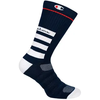 Champion Performance Crew-socken - Navy / Red / White - EU 43-46