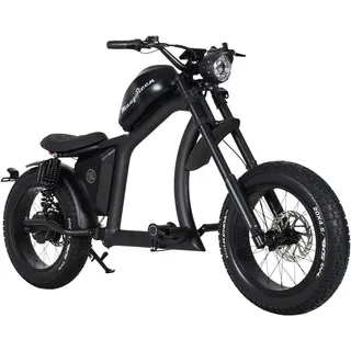 Stilvolles E-bike für Herren Damen 48V 22.5AH großer Reichweite Mountainbike - schwarz