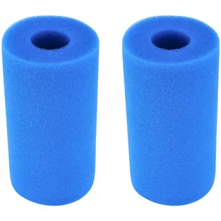 cyclingcolors 2X Filterschwamm Filterpumpe Ø10x20 cm 40PPI kompatibel mit Intex typ A Spa Schwimmbad Filtrationsreinigung Poolpumpe