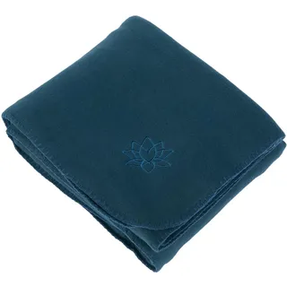 Bodhi Yogadecke Asana Blanket, Fleece, dunkelblau 1 St blau