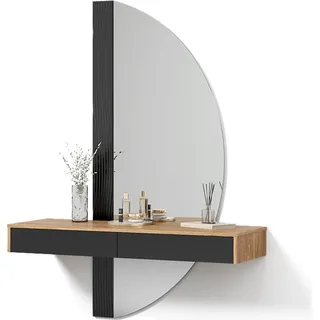 livinity Schminktisch Ascona, 120 cm mit 2 Schubladen