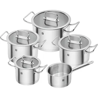 Zwilling Pro Topf-Set 5-tlg. 3 x Kochtopf + Bratentopf + Stielkasserolle