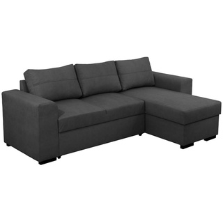 SUN GARDEN SO260/MANNHEIM Ecksofa Anthrazit - 243x155 cm