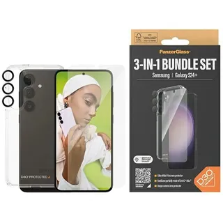 Panzer Glass PanzerGlass 3-in-1 Samsung Galaxy S24 Plus | Ultra-Wide Fit