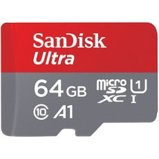Bild von Ultra microSD + SD-Adapter UHS-I U1 A1 140 MB/s 64 GB