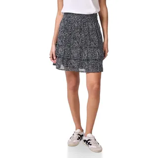 Damen Chiffon-Rock mit Volants