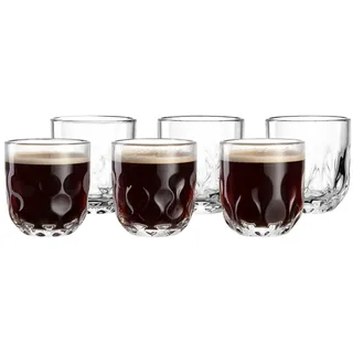 LEONARDO Gocce Latte Macchiato Glas 0,22 l 6-tlg.