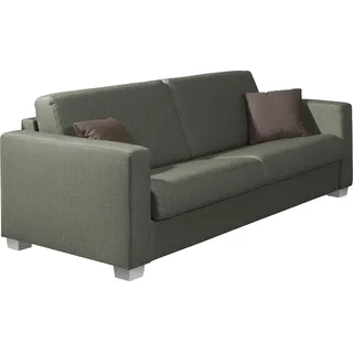 Alina Schlafsofa »Verdi« mit echter Kaltschaummatratze, zum Ausklappen, Breite 195 cm grün