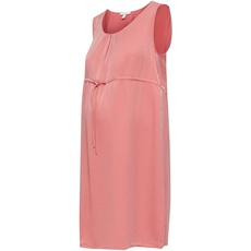 ESPRIT Maternity Damen Dress WVN Sl Kleid, Rot (Coral 645), (Herstellergröße: 40)