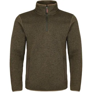 Fort - Easton Pullover - Medium - Grünes Fleece - Viertelreißverschluss - Reißverschlusstaschen - Bequem & Strapazierfähig - Arbeitsfleece - Herren Fleece Pullover - Winter Workwear