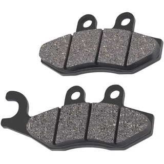 AHL 1 Paar Motorrad Vorderer Bremsbeläge für VESPA GTS 125 Supersport ie (Inc ABS Models) 2013-2015/ Primavera 125 (4T/3V) 2013-2015/Primavera 125 (4T/3V/ABS) 2013-2021