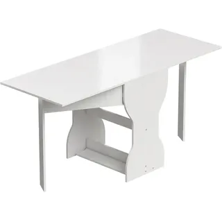 Homcom Klapptisch 60 x 75 x 160 cm weiß
