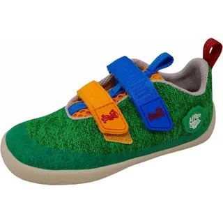 Affenzahn Knit Happy Spezial Editio Klettschuh Grün - Grün