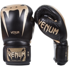 Venum Giant 3.0 Boxhandschuhe Muay Thai, Kickboxing, Schwarz / Gold, 14 oz