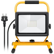 Pro LED work light with stand 50 W black-yellow 1.5
