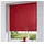 Thermo Klemmfix-Rollo 90 x 200 cm rot
