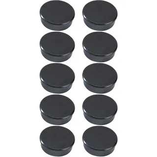 DAHLE Haftmagnet 95538-20982 38mm schwarz 10 Stück,